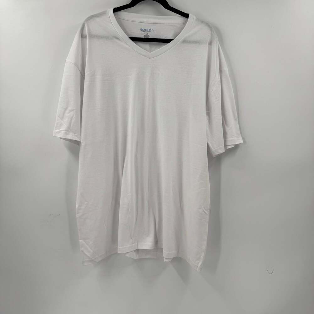 NWOT Black Ice white t shirt